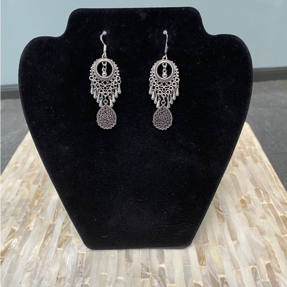 Vintage sterling silver earrings